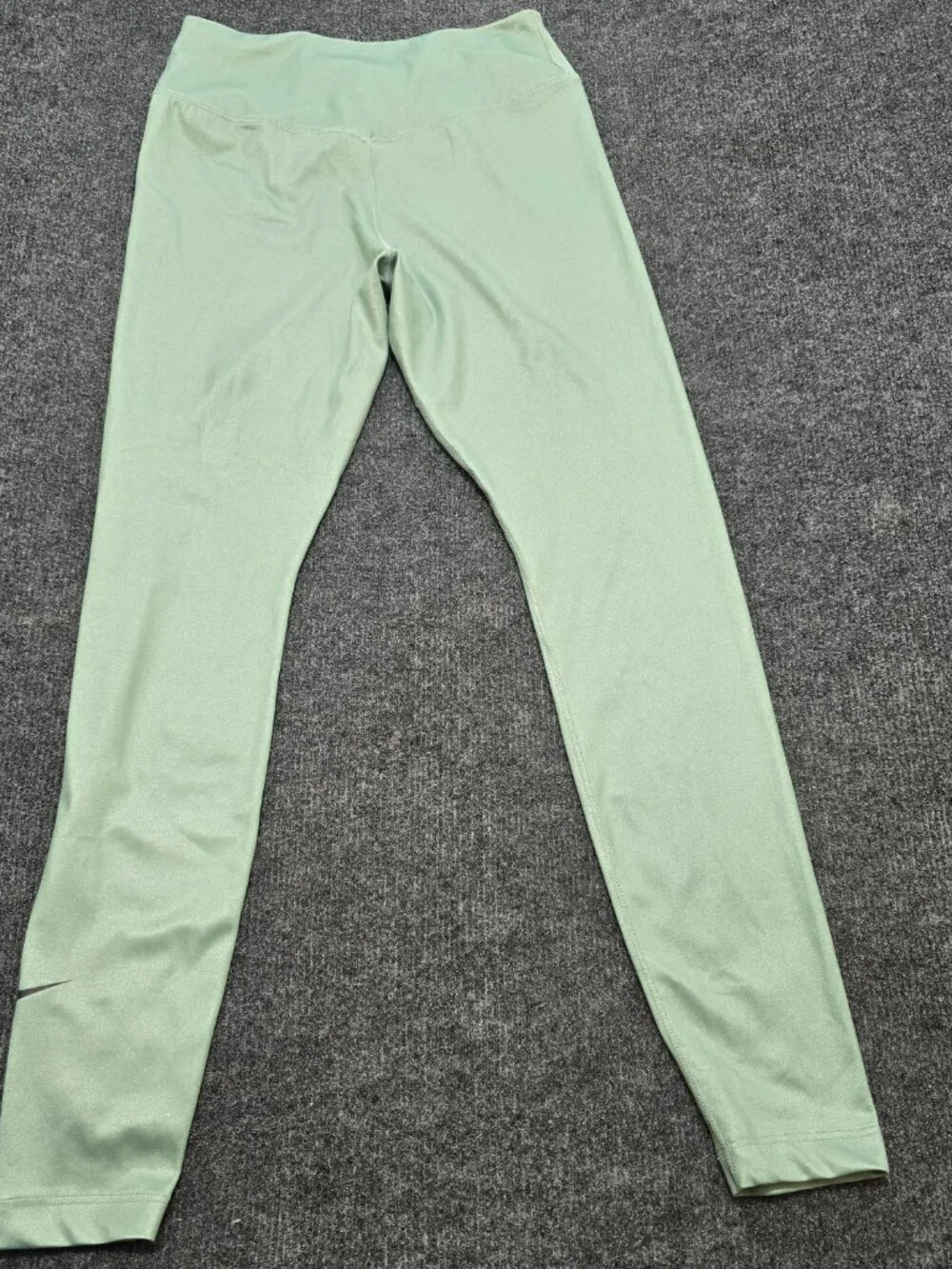 Nike Dri‑FIT One Mid‑Rise Shine Leggings Women’s Size M – Jade Smoke Green – Wor